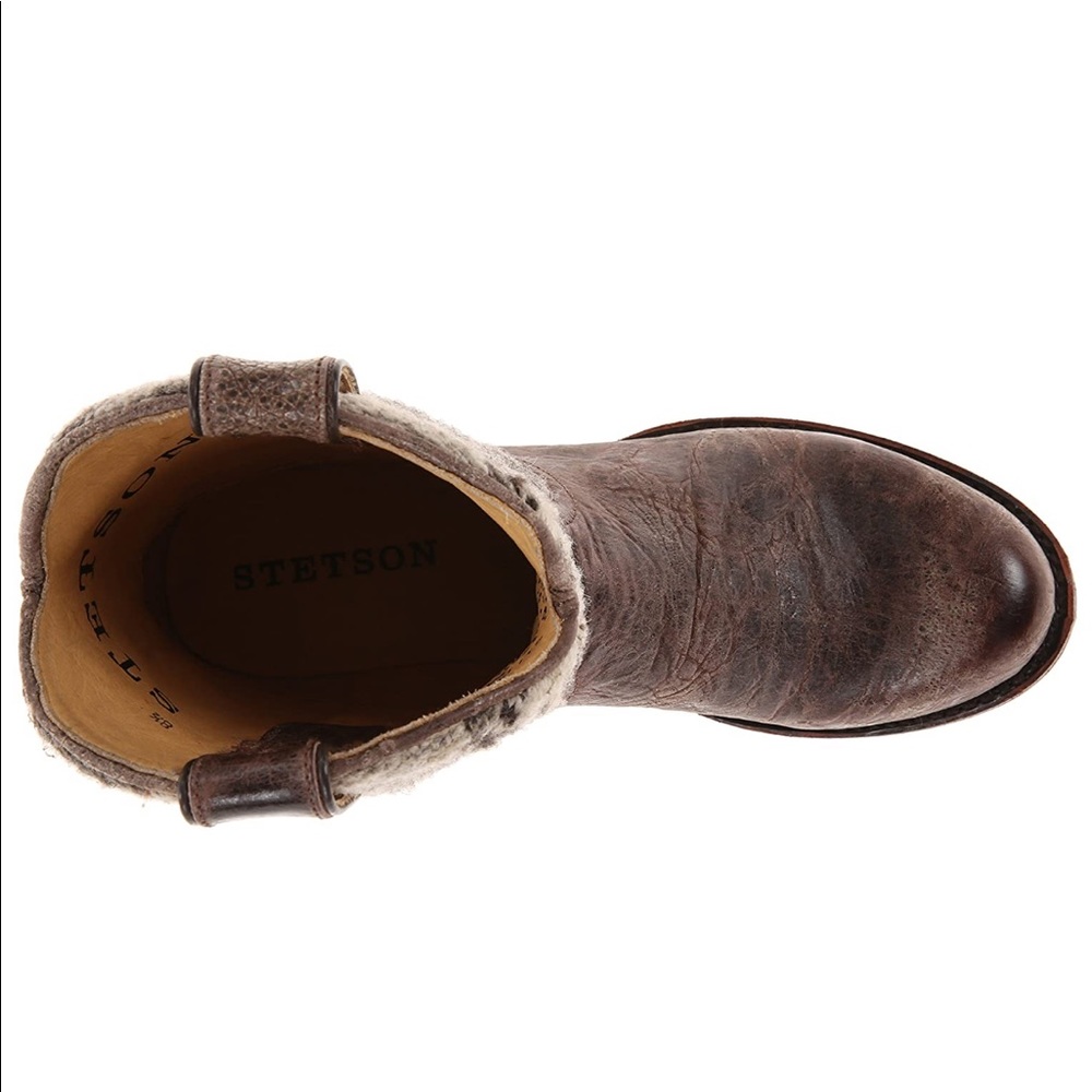 Stetson Women’s Serape Round Toe Ankle Boot, 10 - Picture 5 of 7